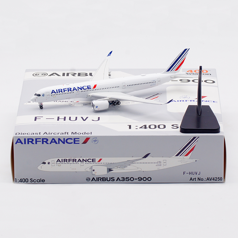 Aviation AV4250 法国航空空客A350-900 F-HUVJ合金飞机模型1/400 - 图3