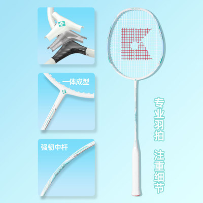 薰风之刃羽毛球拍超轻对拍