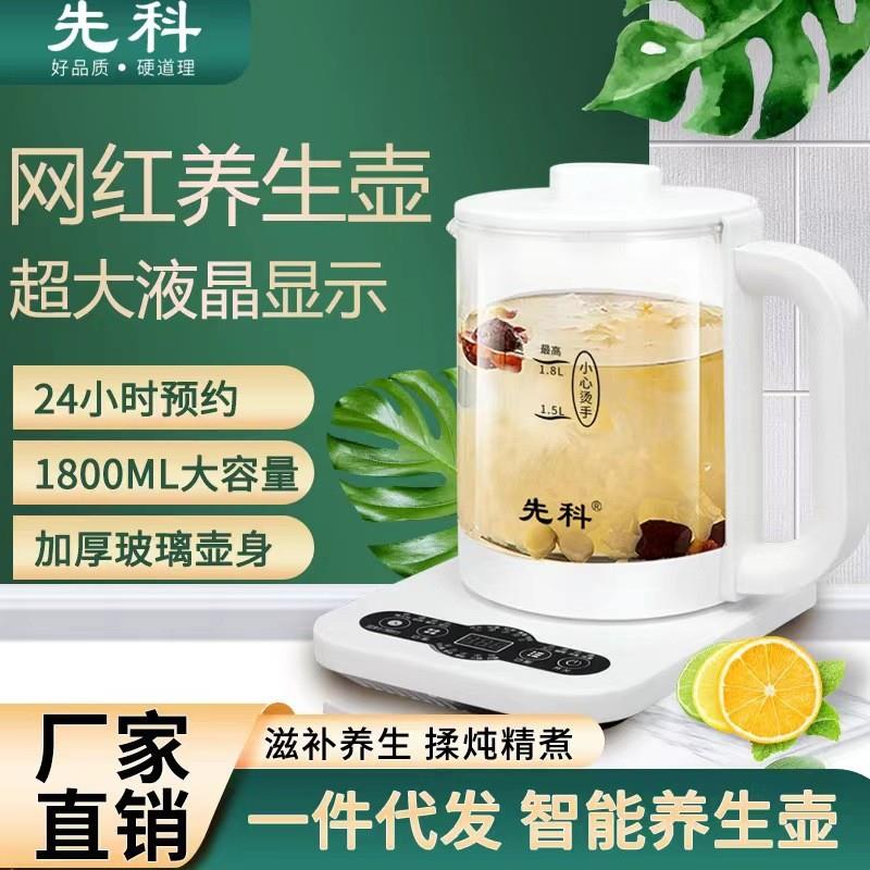 养生壶用小型多功能玻璃电热水壶煮茶器花茶杯烧水壶