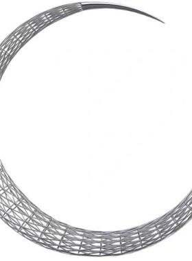 创意不锈钢镂空月亮雕塑定制售楼部水景户外园林景观装饰地标摆件