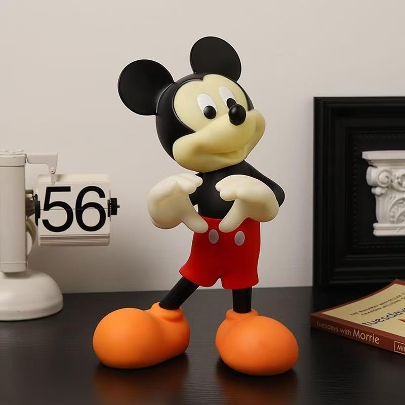 米奇潮玩手办米奇摆件卡通风酒柜电视柜玄关卡通装饰品送礼物 - 图2