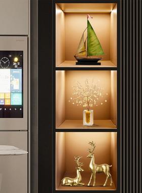 创意一帆风顺帆船模型摆件客厅电视柜酒柜办公室桌轻奢高档装饰品