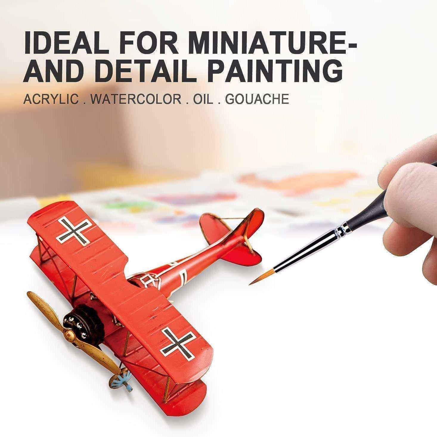 金之枫跨境热销15支黑色木杆尼龙微缩细节刷套装 画笔,淘宝优惠券,粉丝福利购,淘宝优惠卷