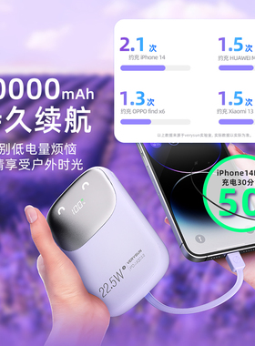 22.5W超级快充20000mAh10000毫安