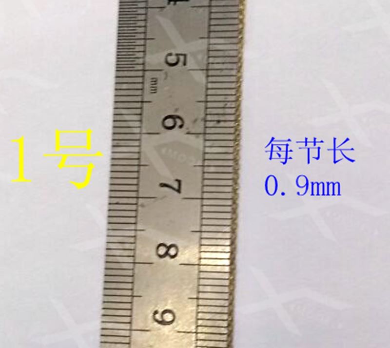 200.350,700战列舰航母模型改造用铜锚链 船模配件 改件零件 锚链 - 图2