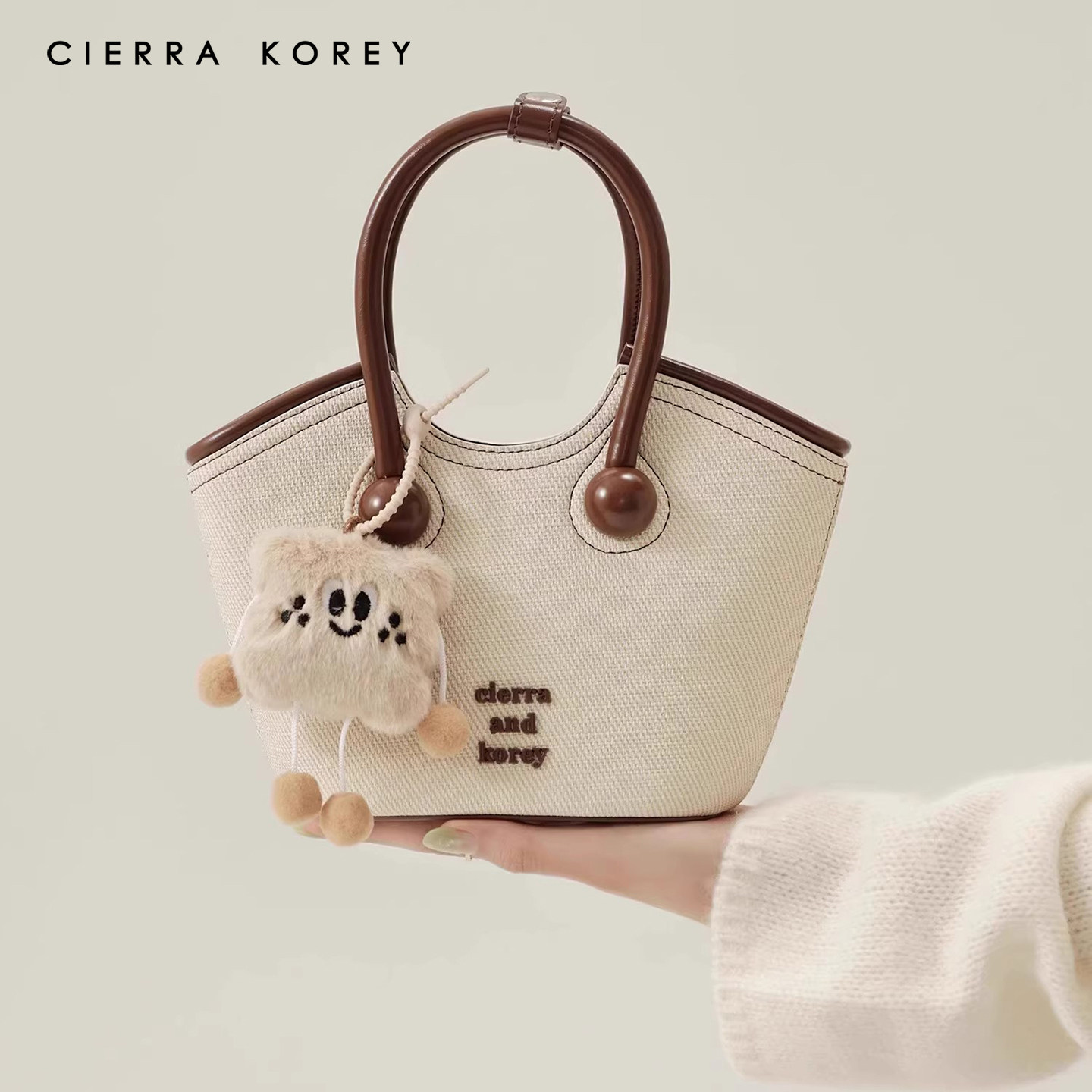 Cierra Korey官网 手提托特包包女士通勤小拎包休闲单肩斜挎小包,淘宝优惠券,粉丝福利购,淘宝优惠卷