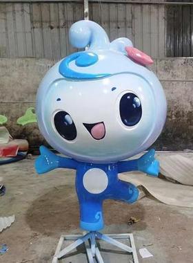 玻璃钢卡通玩偶雕塑主题公园广场户外公仔模型摆件厂家支持定制