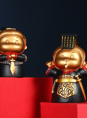 新款创意秦俑战团系列玄关桌面家居摆件店铺前台摆饰教师节礼物