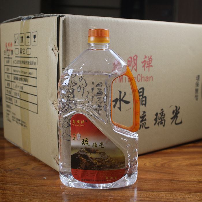 包邮足2L福田油水晶液体酥油环保无烟供灯油长明灯家用香熏蜡烛灯-图2