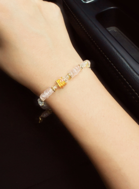 天然水晶手串女款百搭时尚