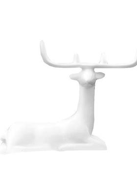 户外抽象鹿雕塑售楼部花园林房地产美陈玻璃钢动物景观鹿装饰摆件