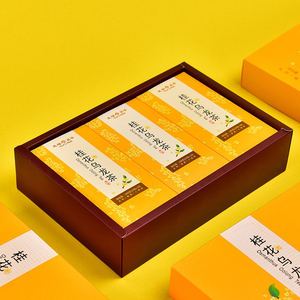天福茗茶 桂花乌龙茶茶叶桂花花茶礼盒送礼300克