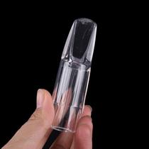 Medium tone soprano sax transparent flute head down E-tune crystal flute mouth blow mouth custom