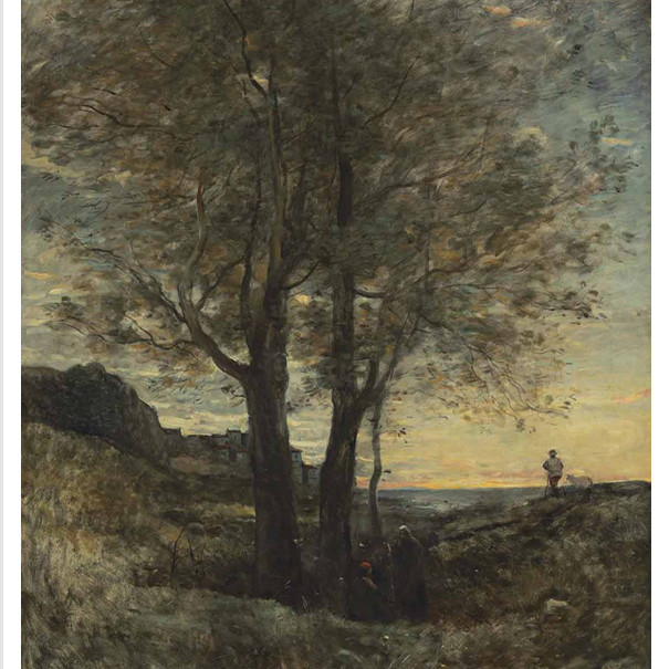 卡米耶·柯罗画册 法国画家正版美术集 原作高清大图现实主义风景画作品集 倾斜的树干 威尼斯大运河芒特桥 阿夫赖城 西方艺术绘画