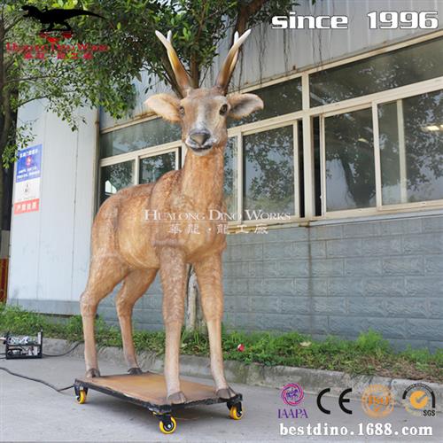 仿真鹿子羚羊稀有动物自贡大型仿真动物主题公园五一展览户外 - 图1