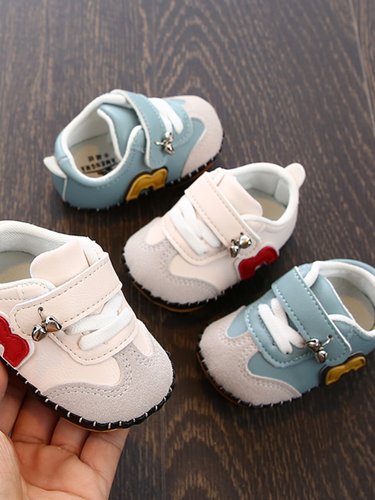 婴儿鞋春秋季宝宝鞋子男012岁女童不掉612个月单鞋软底学步鞋-图0