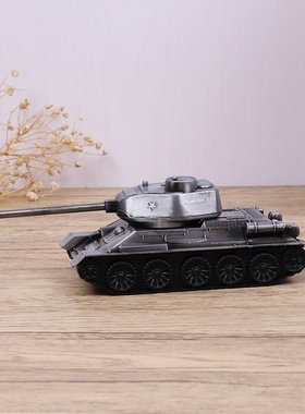 厂家直供锌合金坦克仿真军事模型金属工艺品家居饰品摆件复古
