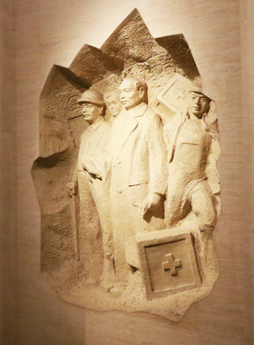 户外大型园林景观浮n雕像制作城市博物馆艺术品摆件广场创意铜雕