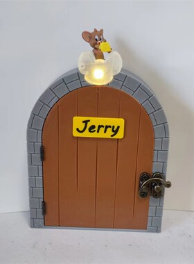 极速杰瑞的家猫和老鼠门E洞开关贴小夜灯装饰免钉