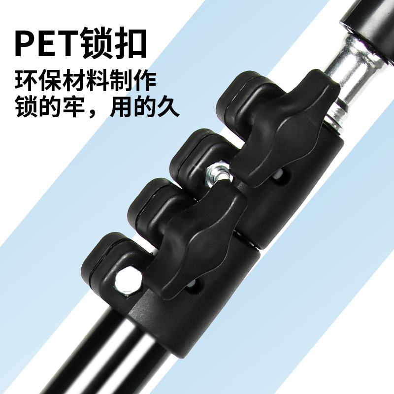 MUZHTEN/慕单手机支架直播三脚架自拍杆三脚架vlog拍摄通专用多功能落地支架防抖云台旅游便携式跟拍拍摄支架