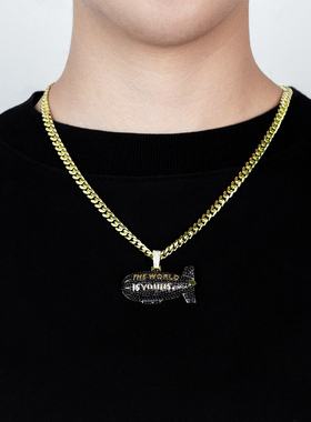 iMOKJT齿轮之心古巴链潮流DIY