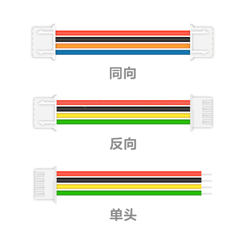 XH2.54端子线 20AWG大线芯粗铜可过5A电流2pp4p5p6p7p8p9p10p12p-图1