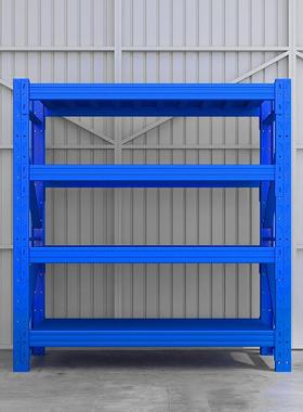 仓储货架仓库铁架快递超市家用铁架子多层置物架重型展示货架