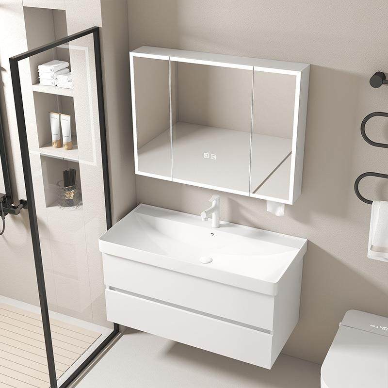 加深陶瓷一体盆浴室柜双抽屉组合卫生间洗脸洗漱台加厚阳台洗手柜,淘宝优惠券,粉丝福利购,淘宝优惠卷