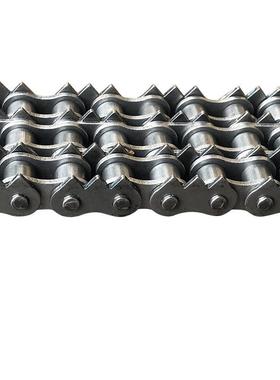 托驰锰钢锯齿链条16A-3四排锯齿工业链条传动链条磙子链条