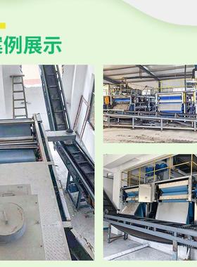 大倾角爬坡输送机防滑波纹挡边提升输送带Z型刮板输送机