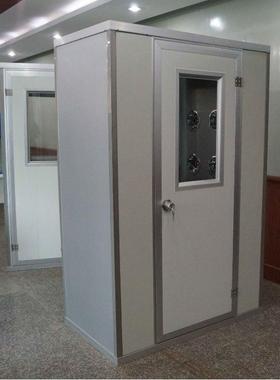 苏州净化风淋室FLB-1A(1B)单人单吹双吹实验室AAS-700AS304不锈钢