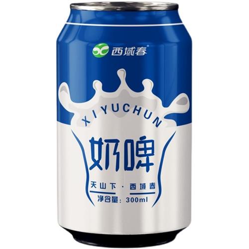 新疆特产西域春奶啤300ml*12罐装饮料整箱网红乳酸菌饮品非啤酒-图2