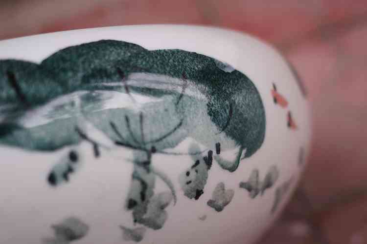 网红包邮睡莲盆景德镇鱼缸瓷器笔洗乌龟缸陶瓷创意水仙睡莲盆花盆