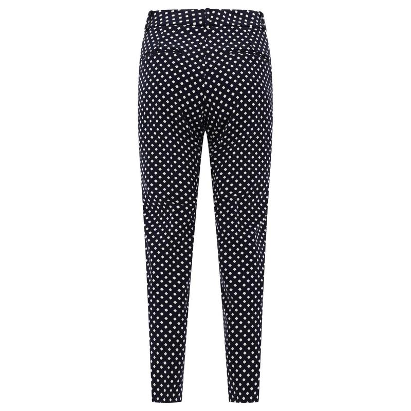 PESERICO Patterned trousers-图0