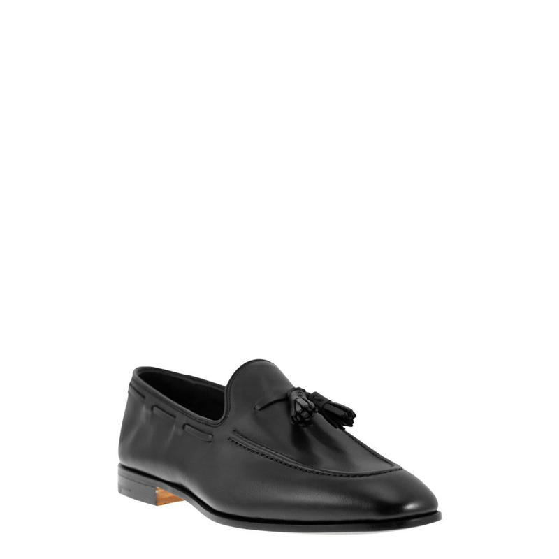 CHURCH'S Brushed Calf Leather Loafer - 图0