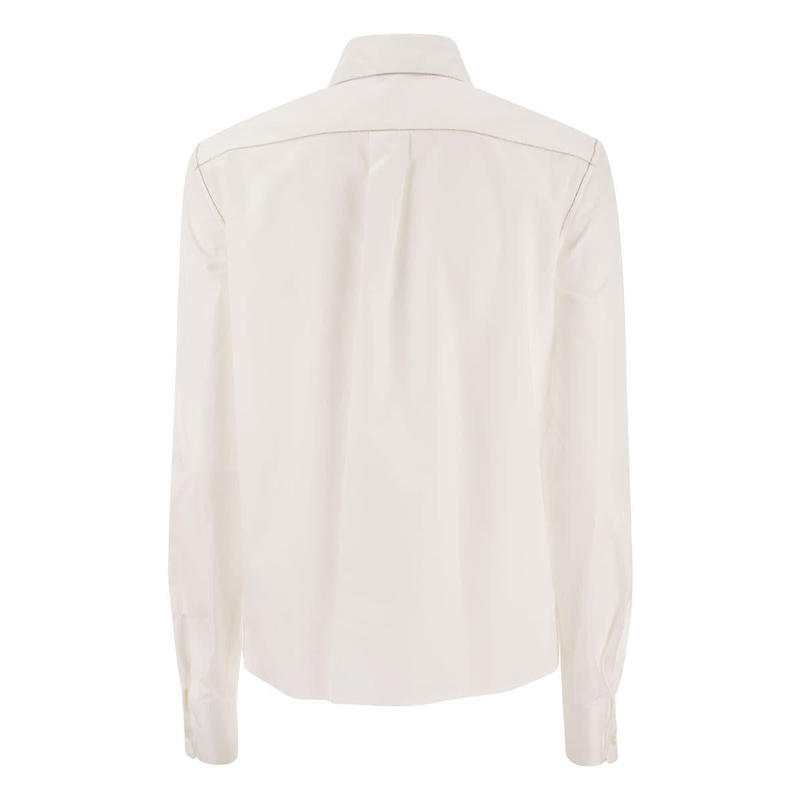 FABIANA FILIPPI Cotton poplin shirt - 图0