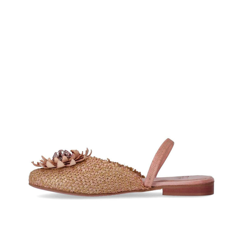 ZOE  CLAIR PINK SLINGBACK BALLET FLAT SHOE - 图2