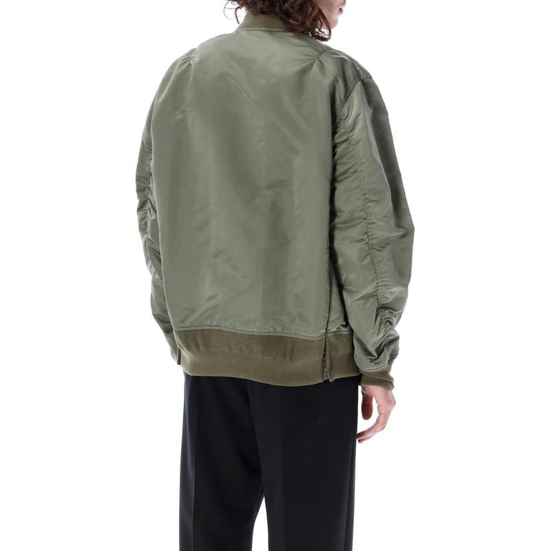 SACAI Nylon twill bomber-图0