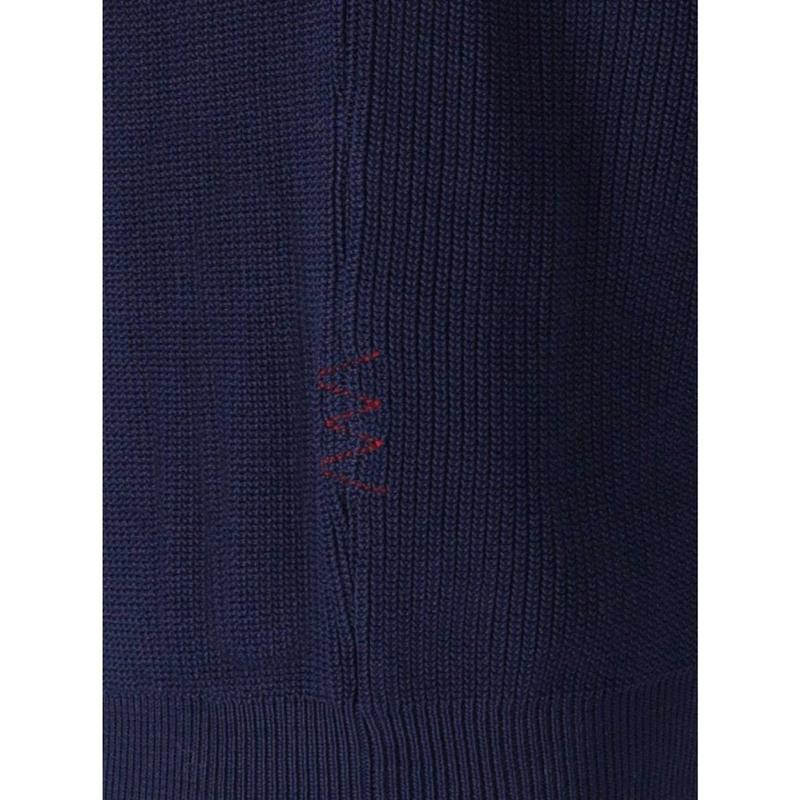 AMARÁNTO  NAVY BLUE CARDIGAN - 图1