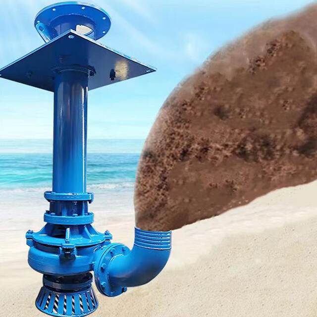 Under-liquid slurry pump fine sand recovery pump thermal power plant slag recycling non-blocking sewage pump 100100-12