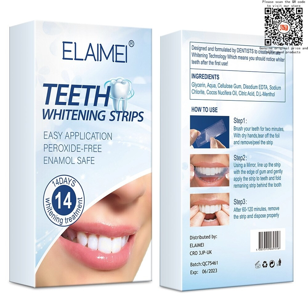 Teeth Whitening Strip 28 White Strips Teeth Whitening 牙贴 - 图3