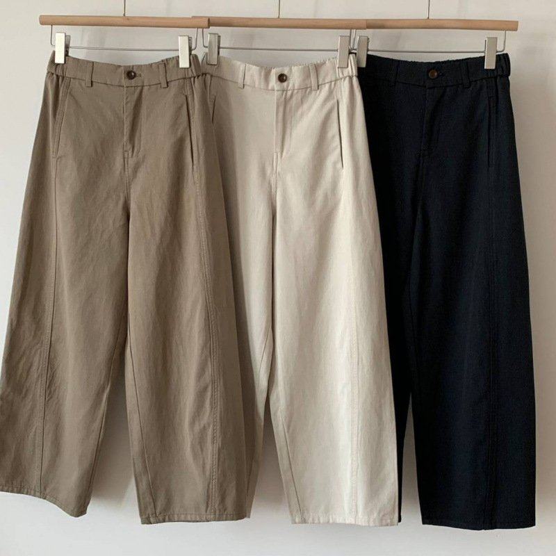 日系白色高腰棉麻工装阔腿裤女春秋季新款九分裤宽松休闲直筒裤子,淘宝优惠券,粉丝福利购,淘宝优惠卷