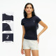 Anoutu Small Waist Essence Mask T-Shirt 4D Hyaluronic Acid Women's Breathable Cool Short Sleeve Casual Round Neck Top