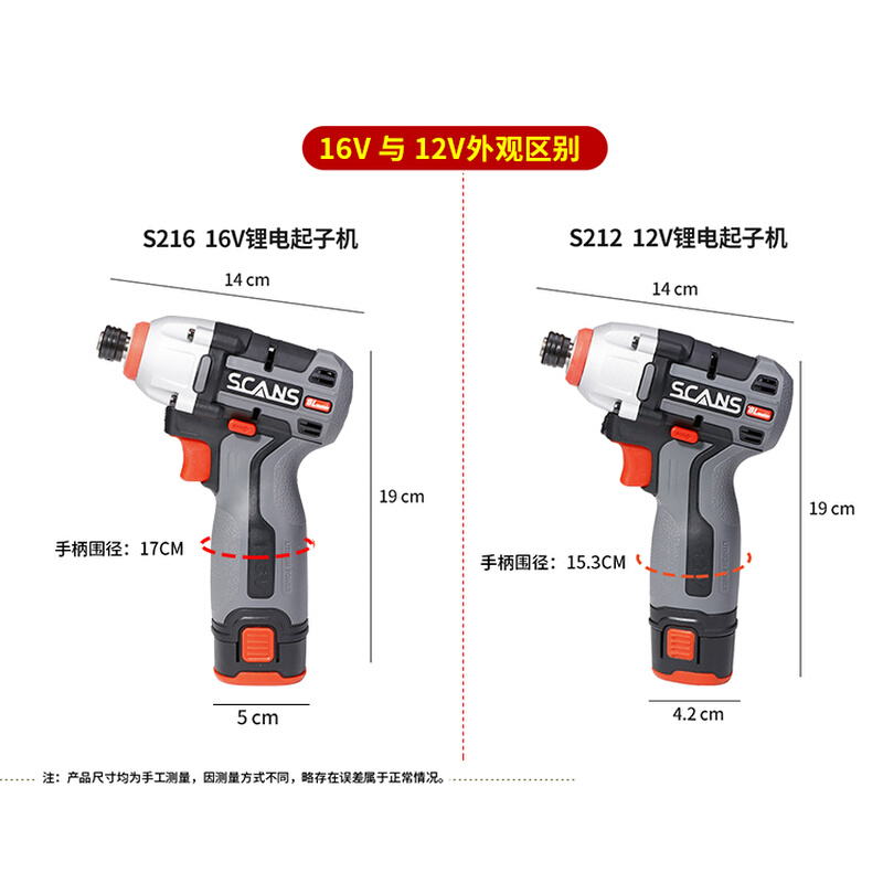 朝能充电式16V锂电手电钻S160 S120 S212 S216 电动起子家用装修 - 图2