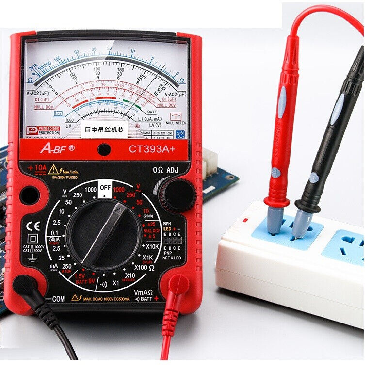 A-BF/不凡CT391A+套餐一指针式电压电流表刻度式多功能万用表23档 - 图0