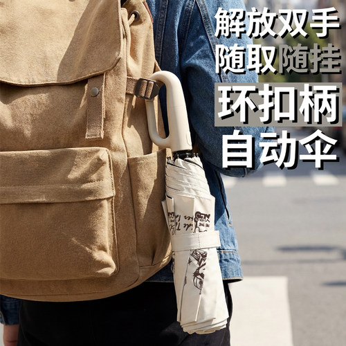 CORTIS男团赵雨凡金主训同人专辑周边晴雨两用环扣太阳伞防紫外线 - 图3