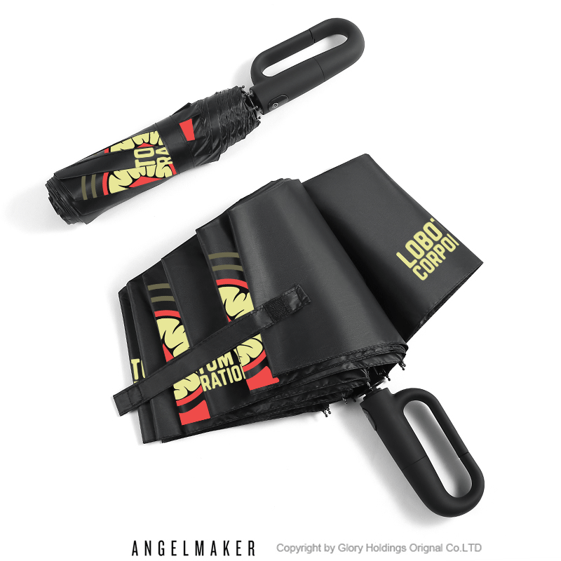 月亮计划脑叶公司游戏周边环扣全自动雨伞晴雨两用防晒伞防紫外线,淘宝优惠券,粉丝福利购,淘宝优惠卷