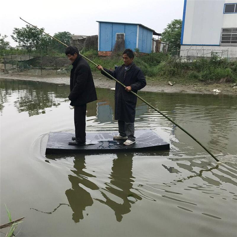 浮船泡沫浮船鱼塘KHF板船割草钓鱼泡沫板养浮殖板渔船泡板沫船成-图3