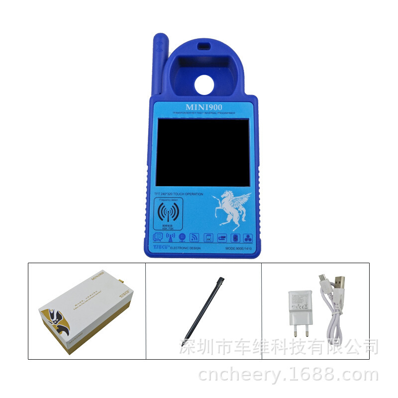 Mini ND900 Key Programmer+Toyo Key OBDII支持4C 4D 46 G H芯片-图0