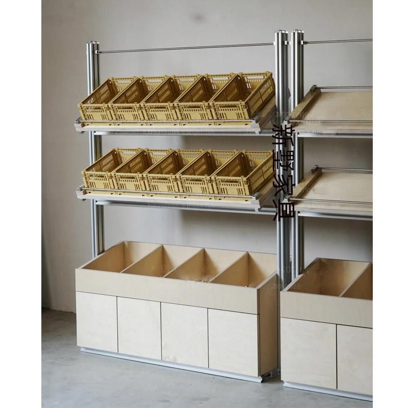 简约铝型材中岛货架陈列展示柜多C层海洋板隔断层架产品收纳置物,淘宝优惠券,粉丝福利购,淘宝优惠卷